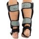 Захист гомілки та стопи для єдиноборств Zelart Fight Gear 1190 розмір XL Grey-Black - зображення 3