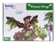 Дитячі Крила на Хелловін Дракона з підсвічуванням на батарейках Dinosaur Wing Червоний - зображення 5