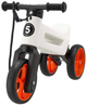 Rowerek biegowy Funny Wheels Rider White/Orange (8595557515753) - obraz 1