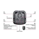 Світильник світлодіодний MAX-8W-RED-EM MAXUS Portable Emergency LED Light 8W 4100K IP65 5000mAh RED - зображення 2