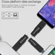Флеш накопичувач Bliksem 3 в 1 USB 3.0/Type C/micro USB 64Гб - изображение 2
