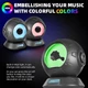 Bluetooth-колонка Sovenomund Ferrofluid космонавт с 2 регулируемыми режимами и цветной подсветкой, Silver - изображение 3