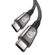 Кабель USB4 Type-C - Type-C PD 240W 8K 40Гбіт/с Thunderbolt 4 0.2 м (CBU4-02) - зображення 13