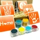Набор для био-тату "Я люблю Украину - глиттер" set-i-love-ukraine-glitte - изображение 1