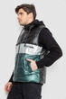 Жилетка мужская AGER M Черно-зеленый 244R990013 (116011_832966) - изображение 3