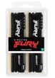 Модуль памяти DDR4 2x16GB/3600 Kingston Fury Beast Black (KF436C18BBK2/32) - изображение 5