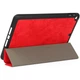 Силиконовый чехол обложка Denim Texture + Pencil Holder BBM1 для iPad 10.2" 2019/2020/2021 Красный - изображение 4