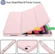 Силиконовый чехол обложка + Pencil Direct Charge + Pencil Holder BBM1 для iPad Air 4 2020/Air 5 2022 10,9"/Air 11" 2024(M2)/2025(M3)/2026(M4) Розовый - изображение 9