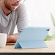 Силиконовый чехол обложка + Pencil Direct Charge + Pencil Holder BBM1 для iPad Air 4 2020/Air 5 2022 10,9"/Air 11" 2024(M2)/2025(M3)/2026(M4) Голубой - изображение 8