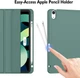 Силиконовый чехол обложка + Pencil Direct Charge + Pencil Holder BBM1 для iPad Air 4 2020/Air 5 2022 10,9"/Air 11" 2024(M2)/2025(M3)/2026(M4) Темно-зеленый - изображение 5