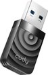 Двухдиапазонный Wi-Fi адаптер USB 3.0, скорость AC1300, совместимость Windows и Mac, черный - изображение 3