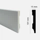 Плинтус из дюрополимера GRANT DECO DSK-10515-1 (101 мм*15 мм) 2,4 м - изображение 2