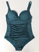 Купальник злитий Sisianna 77452 смарагдовий 50 (XXL) повнота грудей 3C; стегна 107-110 см - зображення 9