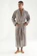 Халат мужской махровый бамбуковый Nusa. 7235 Taupe-L/XL - изображение 2