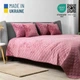 Покривало ТЕП. Велюрове Mesa Rose Ромб круглий-240х260 - зображення 8