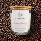 Соевая ароматическая свеча Fresh Coffee, 200 мл, деревянный фитиль, ручная работа, 40ч - изображение 1