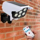 Уличный светильник в виде камеры Solar Monitoring Lamp с датчиком движения и пультом управления L6A-C5 - изображение 1