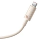 Кабель Baseus Habitat Series Fast Charging Cable Type-C to Type-C 100W 2m Wheat Pink (P10360202421-01) - зображення 4