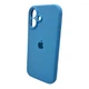Защитный чехол-накладка Silicone Full Case AA Camera Protect для Apple iPhone 16 Cornflower (FullAAi16-49) - изображение 2