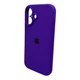 Захисний чохол-накладка Silicone Full Case AA Camera Protect для Apple iPhone 16 Amethist (FullAAi16-54) - зображення 2