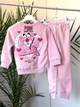 Рожевий демісезонний костюм Zara для дівчинки світшот+джогери Pink Pantera 2-3 (92-98см) - изображение 2