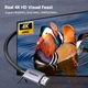 Кабель HDMI на HDMI 4K 60Hz UGREEN HD153 HDMI Cable (1m, 4K 60Hz, HDMI2.0). Grey - изображение 4