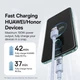 Кабель Type-C на USB Baseus Gem Series Fast Charging Data Cable (2m, 100W, 6A, 480 Mbps). Galaxy Blue - зображення 5