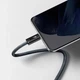 Кабель Type-C на Type-C Baseus Dynamic Series Fast Charging Data Cable (2m, 100W, 5A, 480 Mbps). Black - зображення 6