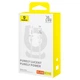 USB кабель Type-C на Lightning для iPhone Baseus Gem Fast-Charging Data Cable (20W, 2m, 480 Mbps). White - зображення 10