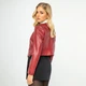 Жіноча куртка з перфорацією червоний 99_9P_103_3_2XL, XXL - изображение 3