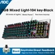 Механическая клавиатура AOC AOC GK410 с RGB подсветкой 104 клавиши Черный (1007-415-00) - изображение 10