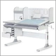 Дитячий стіл Mealux Hamilton Multicolor G з полицею (BD-680 W/G MC+G з полицею) - зображення 1