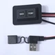 USB Нагревательные элементы для жилета, куртки, термобелья 9в1 с кнопкой, 3 режима обогрева 50-60С 5V/2A - изображение 4