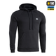 Кофта M-Tac Hoodie Cotton Raglan Hard Black S 51388002-S - зображення 3