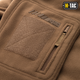 Куртка флісова M-Tac Windblock Division Gen.II Coyote Brown S 20413017-S - изображение 11