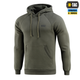 Кофта M-Tac Hoodie Cotton Raglan Hard Army Olive 3XL 51388062-3XL - изображение 1