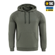 Кофта M-Tac Hoodie Cotton Raglan Army Olive M/R 20483062-M/R - зображення 2