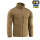 Куртка M-Tac Alpha Microfleece Gen.II Coyote Brown XL 20411017-XL - изображение 3