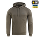 Кофта M-Tac Hoodie Cotton Raglan Dark Olive M/R 20483048-M/R - зображення 2