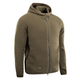 Кофта M-Tac Lite Microfleece Hoodie Army Olive M 20026062-M - зображення 3