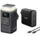 Повербанк Anker 548 60000mah 192Wh 60W LiFePO4 з ліхтарем (сірий) та зарядним пристроєм Anker 60W - зображення 1