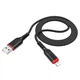 Кабель HOCO X59 USB to Lightning 3m, Black - изображение 2