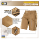 Шорти M-Tac Conquistador Flex Coyote Brown 2XL 20008017-2XL - изображение 2