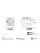 Розумна wi-fi розетка 16A Tuya, Smart Life з енергометром, вай фай таймер - зображення 4
