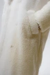 Еко шуба жіноча AL Teddy oversize L 110 см XL молочна - зображення 6