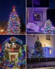 Уличная гирлянда на солнечной батарее Капля Росы 12 м 100 LED RGB - изображение 2