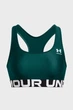 Жіночий зелений топ спортивний UA HG Authentics Mid Branded Under Armour MD 1383544-449 - зображення 4