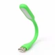 Гибкий USB 1W фонарик, Зеленый - изображение 1