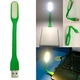 Гибкий USB 1W фонарик, Зеленый - изображение 3
