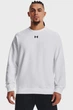 Чоловічий білий світшот UA Rival Fleece Crew Under Armour L 1379755-100 - изображение 1